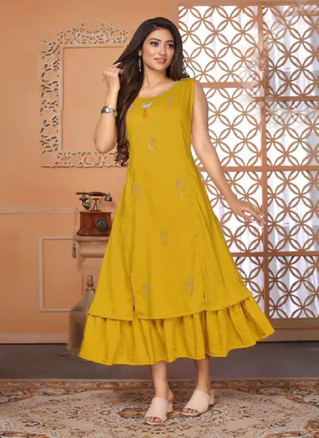 Beauty Queen New Pranjul Heavy Designer Ethnic Wear Anarkali Kurti Collection Catalog